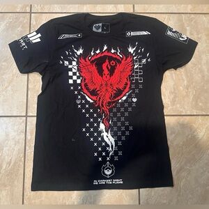Black Pokémon GO Team Valor Men’s T Shirt Size L